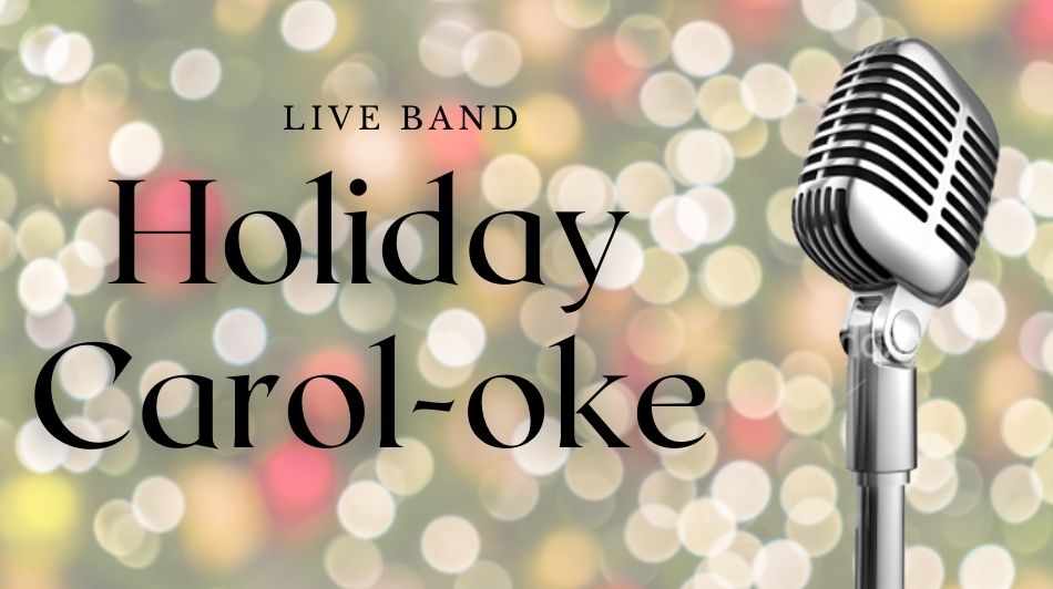 Virtual Live Band Holiday Carol-oke